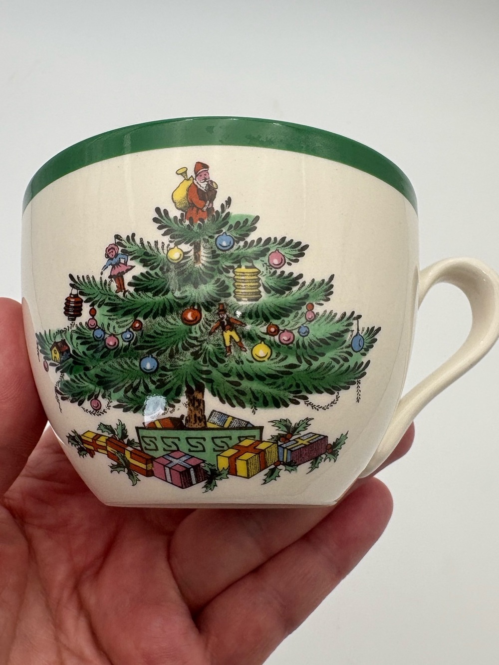 Vintage Spode Christmas Tree Mug - made in England